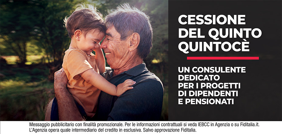 Agenzia Extrafin S.r.l. Fiditalia | Genova, La Spezia | Cessione del Quinto Quintocè - Un consulente dedicato per i progetti di dipendenti e pensionati. Messaggio pubblicitario con finalità promozionale. Per le informazioni contrattuali si veda IEBCC in Agenzia o su Fiditalia. it. L’Agenzia opera quale intermediario del credito in esclusiva. Salvo approvazione Fiditalia.