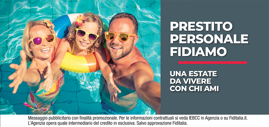 Agenzia Extrafin S.r.l. Fiditalia | Genova, La Spezia | Prestito Personale Fidiamo - Ti aspettiamo per realizzare i tuoi progetti. Messaggio pubblicitario con finalità promozionale. Per le informazioni contrattuali si veda IEBCC in Agenzia o su Fiditalia.it. L’Agenzia opera quale intermediario del credito in esclusiva. Salvo approvazione Fiditalia.